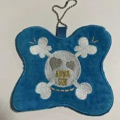 ANNA SUI スカル刺繍 チャーム小物入れのサムネイル