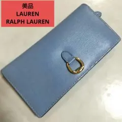 未使用✨ローレンラルフローレン✨長財布✨ジャックテリア✨レザー✨ブラック 2025年最新】LAUREN RALPH LAUREN カラー：ブラック系 長財布の