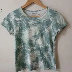 美。Eddie Bauer レディースボタニカルコットンTシャツのサムネイル