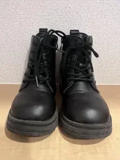 CHARMY CANDY レースアップブーツ ブラック 19cm