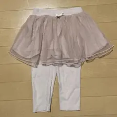 petit main チュチュスカート付きレギンス 90サイズ