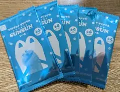 マクドナルド　PUPPET SUNSUN シール 5枚セット