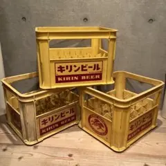 ジュース瓶ケース 8個 コンテナ ケース ボックス ビールケース 昭和