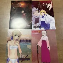 Fate FGO クリアカード 4枚セット