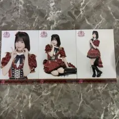 AKB48 20周年　武道館　赤チェック衣装　生写真　ホログラム　秋山由奈 AKB48 秋山由奈 20周年記念 赤チェック衣装 ランダム生写真 武道館