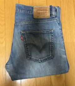 Levi's 511 W33 L32 デニムライトブルー ハチノス ヒゲ