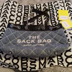MARC JACOBS THE SACK BAG デニムショルダーバッグ