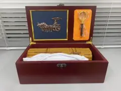 ②新品　 孫子兵法 竹簡　巻物　ルーペ付き