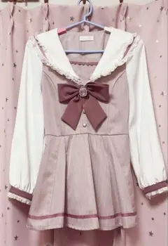 リズリサセーラーセットアップピンク