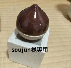 【新品・未使用】 茶道具　香合　撫子　2寸　蒔絵　田中修孝作　溜塗　蛤香合 Amazon.co.jp: 茶道具 香合 小槌 2.3寸 蒔絵 田中修孝作 山中