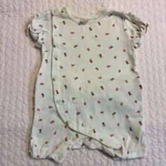 petit main フルーツ柄ロンパース 70