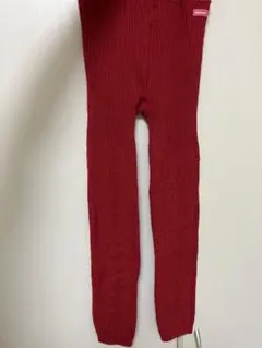 ミキハウス　ニットリブレギンス　130