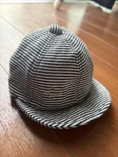 ストライプ ベビー帽子 42cm