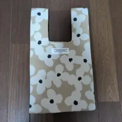 新品未使用 W by Wpc. 花柄デザインのニットバッグ トートバッグ