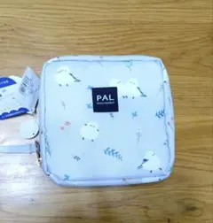PAL 防水ポーチ 小鳥と花柄 約15cm