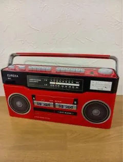 カルディラジカセ空き缶エウレカ２WAYタイプ赤　缶のみ