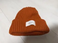 オレンジ ニット帽 COMFORT