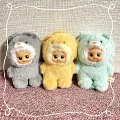 ライオンコスチューム キューピーぬいぐるみ 全3種セット