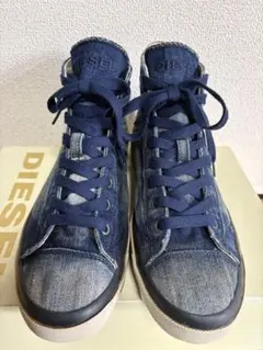 DIESEL ディーゼルEXPOSURE 1 26.5cm インディゴ デニム