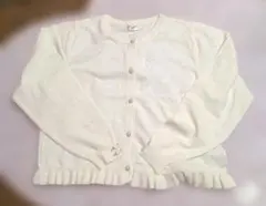 月曜日までの出品大きいサイズ4L新品青木美沙子さんハート柄リボン付カーディガン