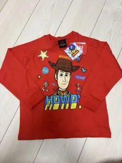 【新品タグ付き】トイ・ストーリー ウッディ 長袖Tシャツ 120cmのサムネイル