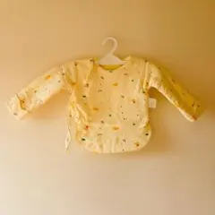 新生児用 ベビー長袖肌着・寝巻き 66cm 全綿 スリーパー　パジャマ