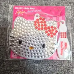 ハローキティ×ラウンドワンコラボ　ジュエリーチャームキーホルダー