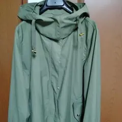 オリーブグリーン ジャケット フード付き