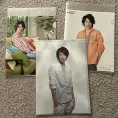 嵐　相葉雅紀　クリアファイル 3枚セット