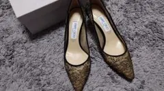 JIMMY CHOO ROMY 60 ブラック　39サイズ