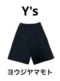 希少　美品　Y's ワイズ　タック　ハーフパンツ　ショートパンツ　ヨウジヤマモト 希少 美品 Y's ワイズ タック ハーフパンツ ショートパンツ