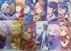 プロセカ 4.5周年 アニメイトフェア特典 箔押し イラストカード