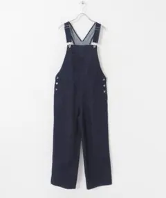 DOORS ネイビー デニム サロペット