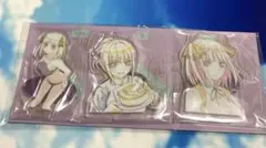 五等分の花嫁 アニメ原画展　アクリルスタンドセット　中野二乃　新品未開封