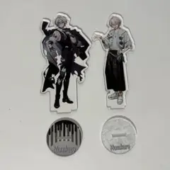とぅるりぷ ものくろ 缶バッジ 等身 - メルカリ