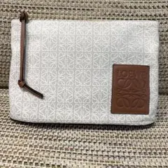 LOEWE オブロング ポーチ アナグラム ジャカード＆カーフのサムネイル