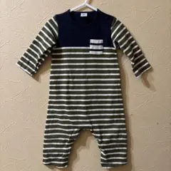 プチバトー　ロンパース　ボーダー