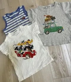 familiar ファミリア Tシャツ 100cm 3枚セット