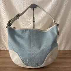 vintage coach signature hobo bag F10923 - メルカリ