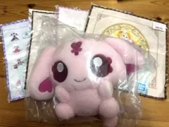 一番くじ　プリキュア　ミップル　ぬいぐるみ　タオル　セット
