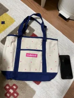 非売品／milkfed. ハート模様トートバッグのサムネイル