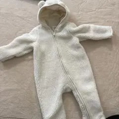 babyGAP フリースロンパース アウター　もこもこ　3-6ヶ月