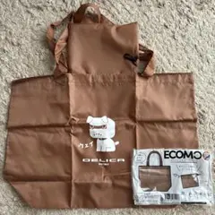 【非売品】デリ丸 エコバッグ ブラウン三菱 デリカミニ