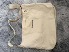 CONVERSE ベージュ トートバッグ