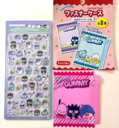 ボンボンドロップシールminiはぴだんぶい サンリオファスナーケース