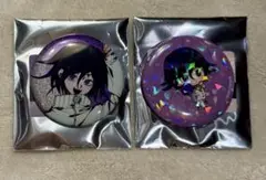 ダンガンロンパ ラウンドワン 缶バッジ ２個セット 王馬小吉