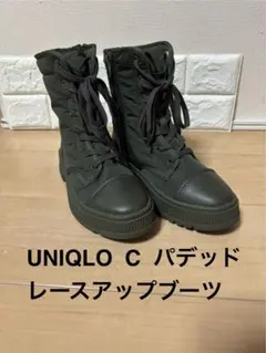 パデッドレースアップブーツ