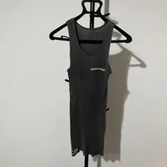 CHROME HEARTS クロムハーツ 黒キャミソールワンピース Mサイズ - メルカリ