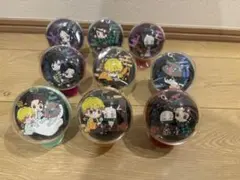鬼滅の刃　カプセルラバーマスコット＋プラス　9個セット　無限城