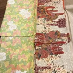 着物2枚セット⭐︎リメイク用のサムネイル